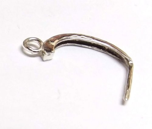 Judy Larson's Adjusting Purchased Ear Wires - , General Education, Butane Torch, Soldering, Solder, sanding and polishing the cut end. 